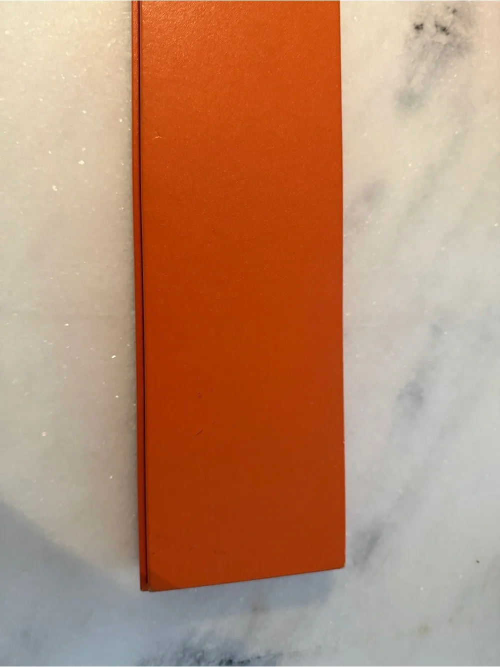 Hermes Orange Signature Watch or Bracelet Box